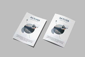 A4 Flyer Mockup