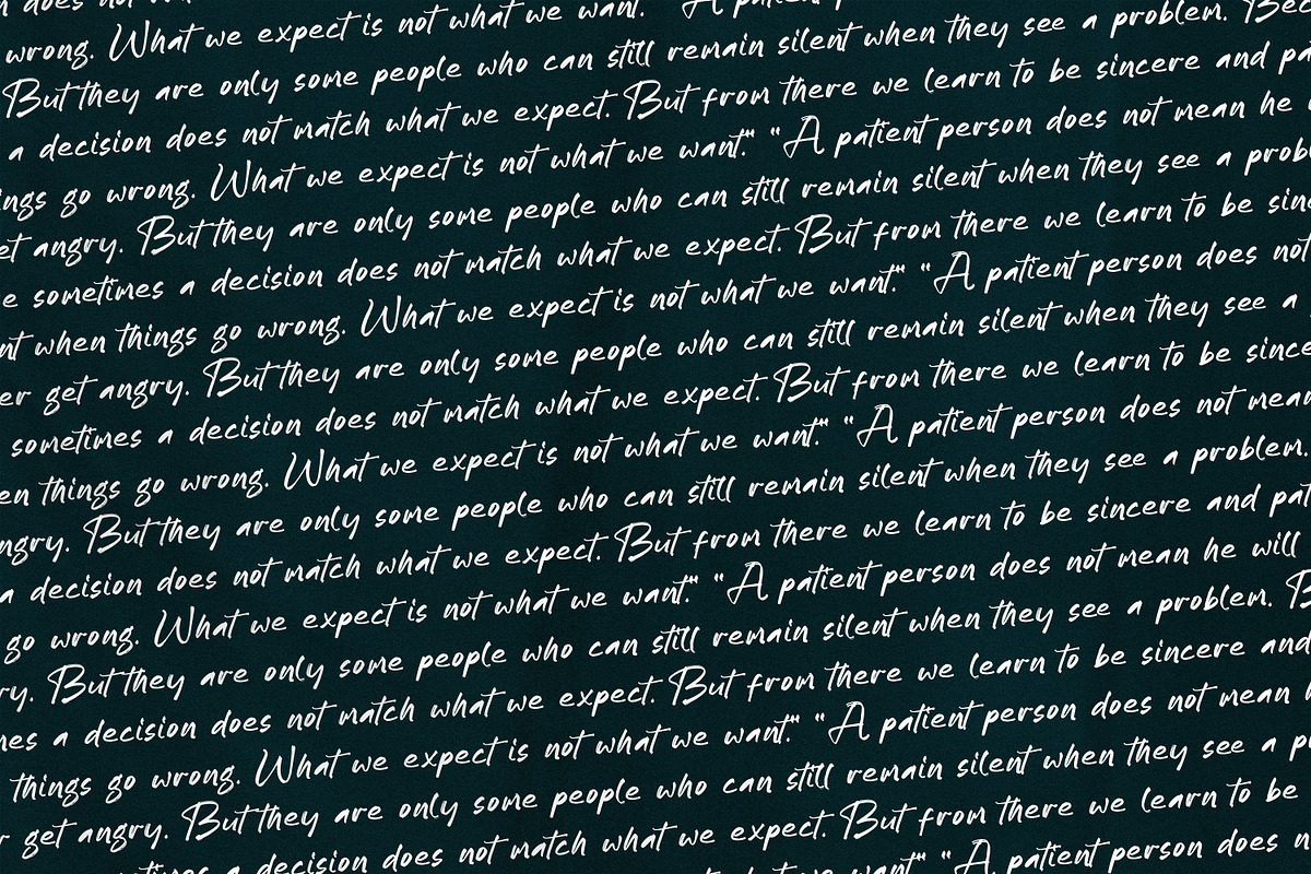 Laquentta Morelly, a Handwritten Font by Integritype Studio (Photo 13 of 15)