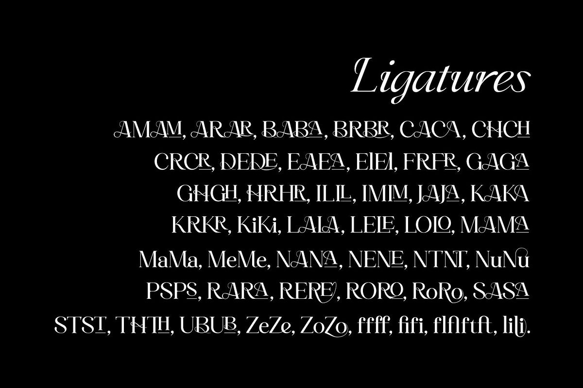 Ceciliany Serif Font Family, a Serif Font by Ryul Davidson (Photo 14 of 25)
