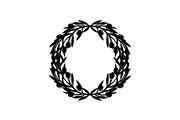 Floral Wreath Circle SVG Bundle, an Illustration by Creativeshirt (Thumbnail 14 of 51)