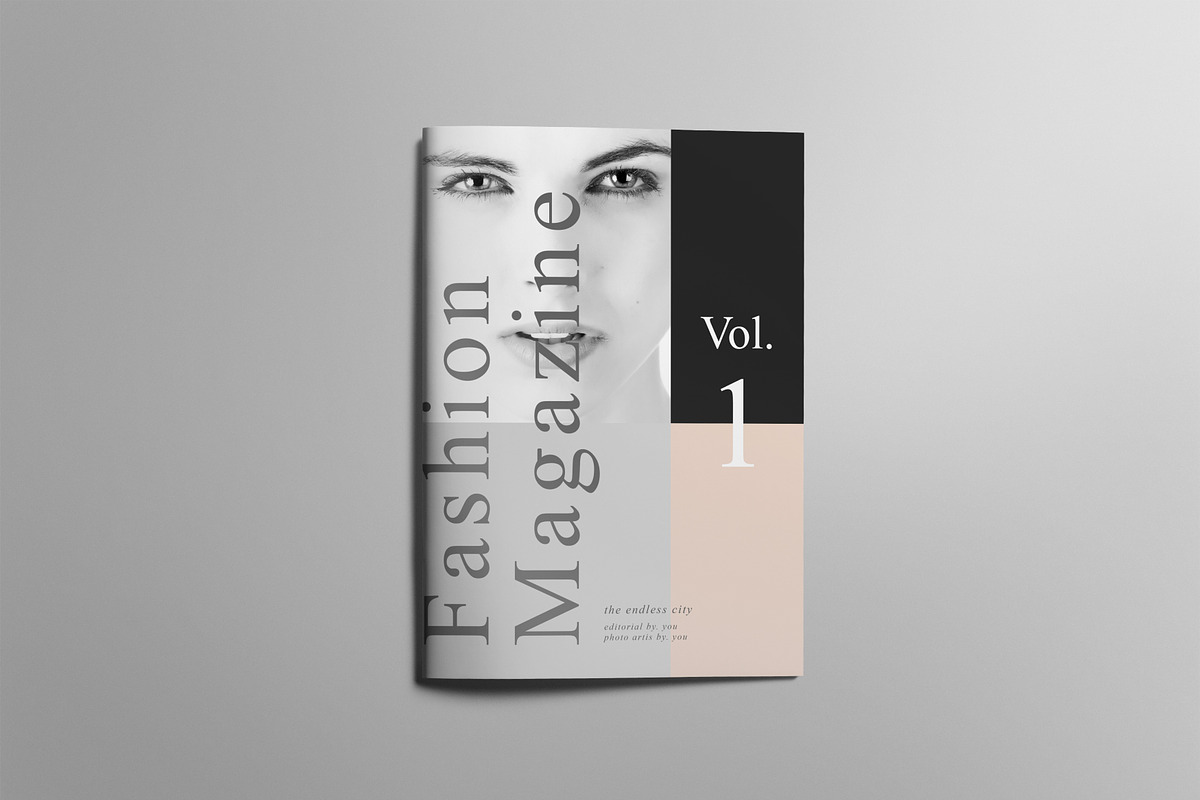 Simple Magazine Template, a Magazine Template by BoriesBechker (Photo 2 of 15)