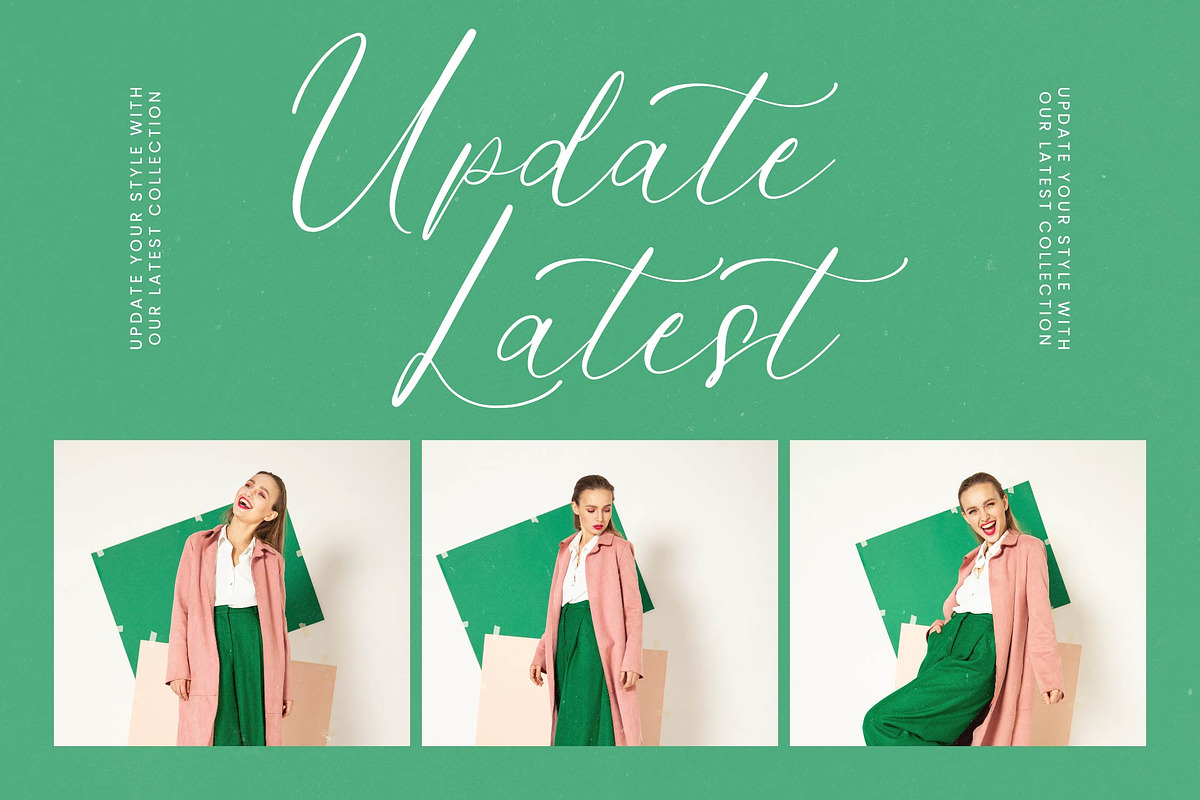 Sweetys Tasteria Modern Freestyle, a Script Font by Letterena Studios Script (Photo 2 of 15)