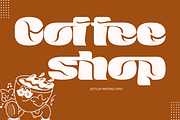 Settled Writing - Bold Retro Font, a Serif Font by 177Studio (Thumbnail 5 of 8)