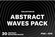 Abstract Wave Pack 02, a Texture Graphic by Nashville Assets Co. (Thumbnail 1 of 4)
