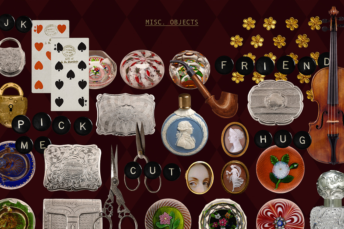 WRITTEN AFFAIR Collage Pack, an Object Graphic by Desert Poetic (Photo 9 of 19)