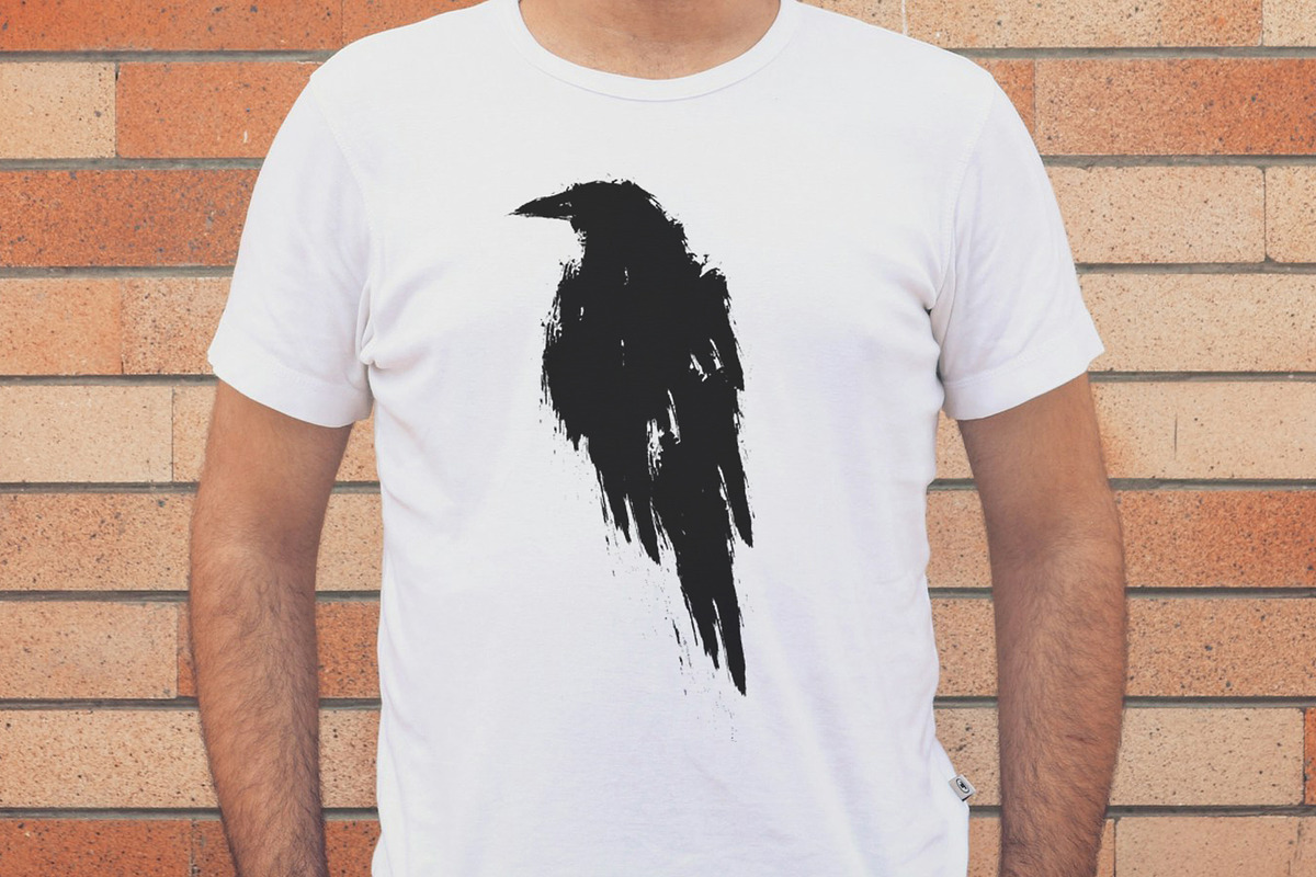 Raven Black Silhouette, an Animal Illustration by DeShoff Art (Photo 3 of 5)