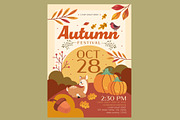 Autumn Festival Event Flyer, a Templates & Theme by studiogstock (Thumbnail 2 of 3)