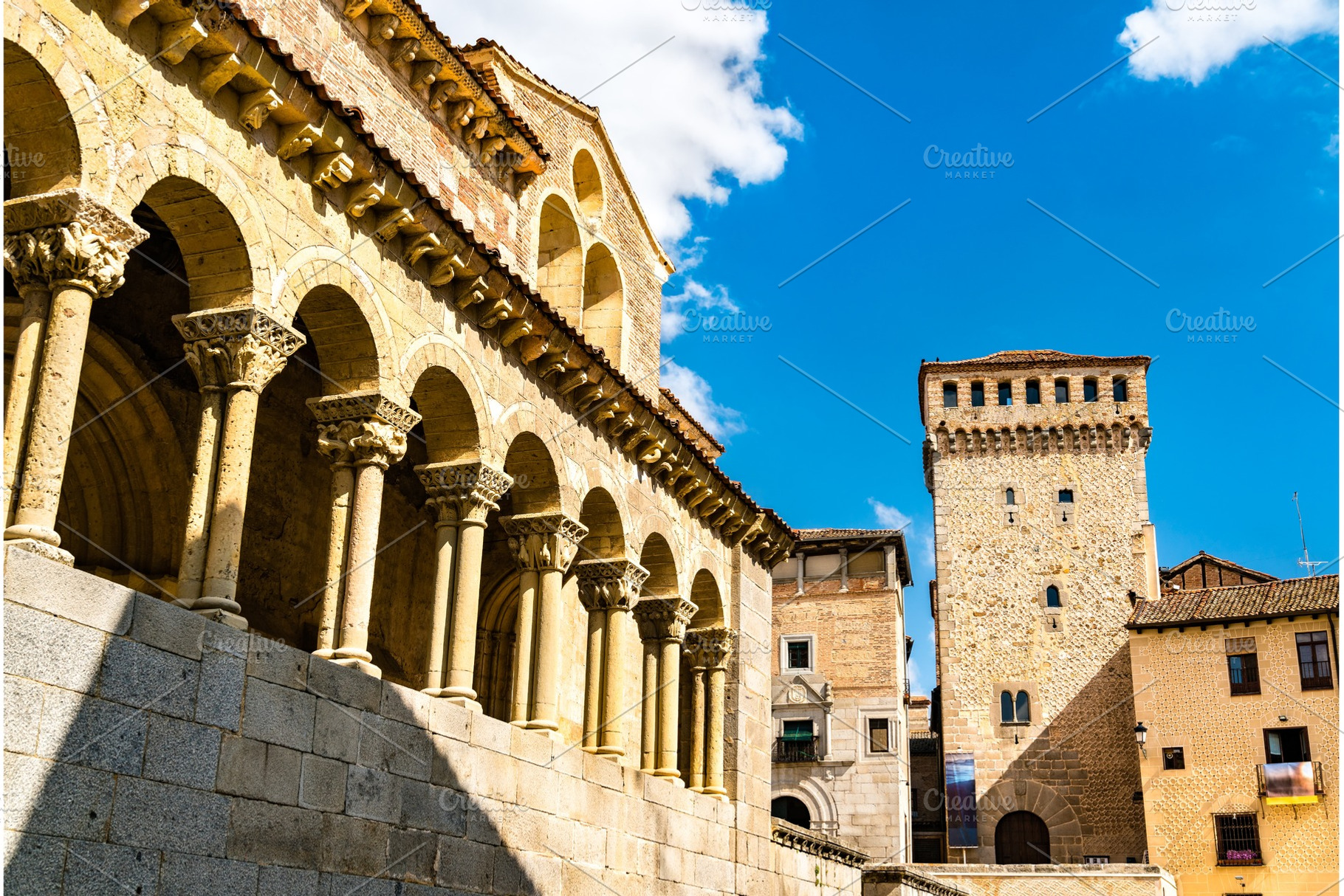 Lozoya keep in segovia spain featuring segovia, spain, and street, an Architecture Photo by Leonid Andronov