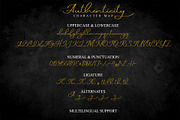 Authenticity, a Script Font by Doehantz Studio (Thumbnail 8 of 9)