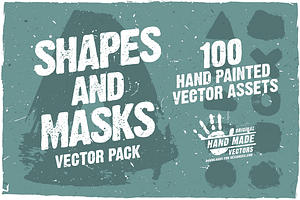 Shapes and Masks - Vector pack