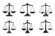 Weight Balance Scale Silhouette SVG, an Object Illustration by Gfx Expert Team (Thumbnail 3 of 3)