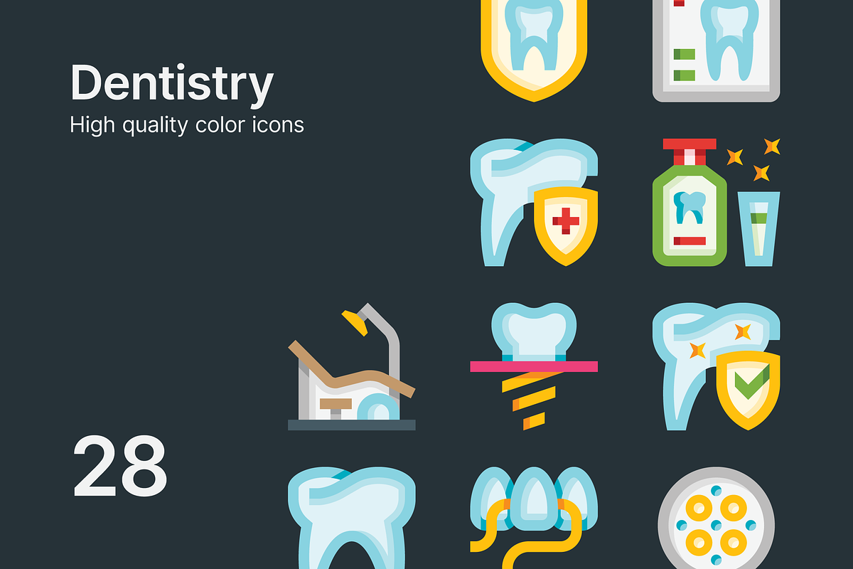 Basicons / Medicine / Dentistry, an Icon by Danil Polshin (Photo 1 of 5)