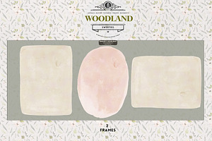 Watercolor Woodland Sweeties