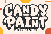 Candy Paint - Sweet Fonts, a Font by Crump Hand (Thumbnail 1 of 7)