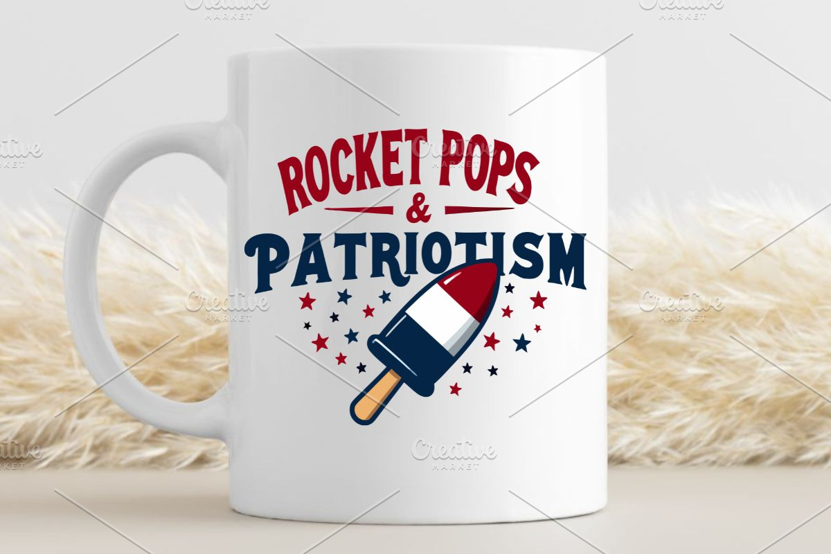 Rocket Pops & Patriotism SVG #2, an Illustration by Awieee1 (Photo 3 of 4)