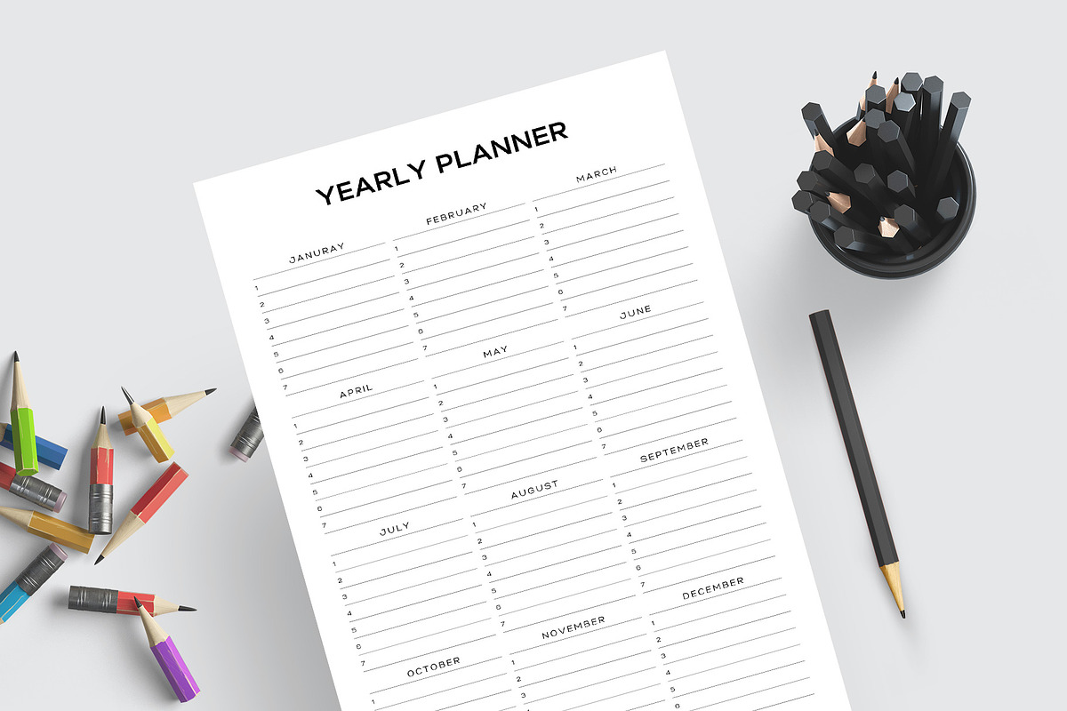 Canva Digital Planner Template, a Stationery Template by Amit Debnath (Photo 11 of 11)