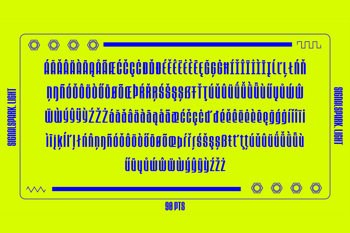 Signalspark., a Sans Serif Font by StudioBaini (Photo 7 of 12)