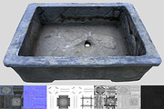 Cement Bonsai Pot, an Object 3D Model by Beatheart Creative Studio (Thumbnail 3 of 7)