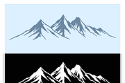 Abstract Mountain Backgrounds, a Texture Illustration by CarWrap design (Thumbnail 1 of 3)