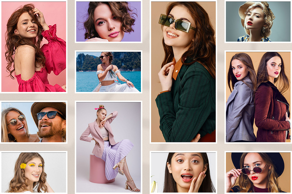 Polaroid Photo Mockup Collation, an Advertising Mockup by MRI STUDIO (Photo 9 of 21)
