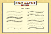 Dots Master Brushes and Patterns, a Brush Add-On by Pykhtik Design Shop (Thumbnail 6 of 8)
