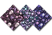 Spooky Beauty Seamless Digital Paper, a Texture Illustration by DreamPrint404 (Thumbnail 3 of 4)