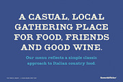 The French Library, a Serif Font by Komet & Flicker (Thumbnail 11 of 14)