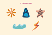 Playful Crayon Illustration, a Graphic by HunEyy (Thumbnail 2 of 8)