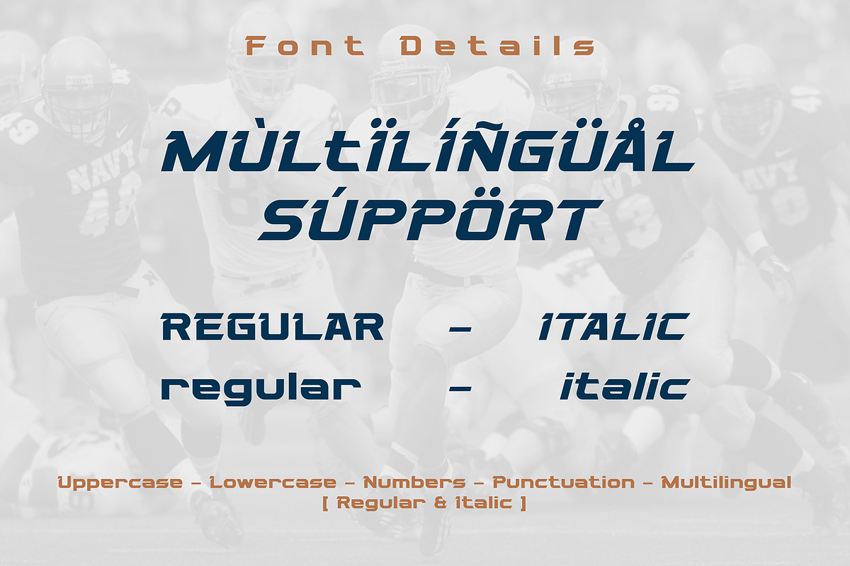 Enforce - Sport Font, a Sans Serif Font by Snape Design Studio (Photo 3 of 5)