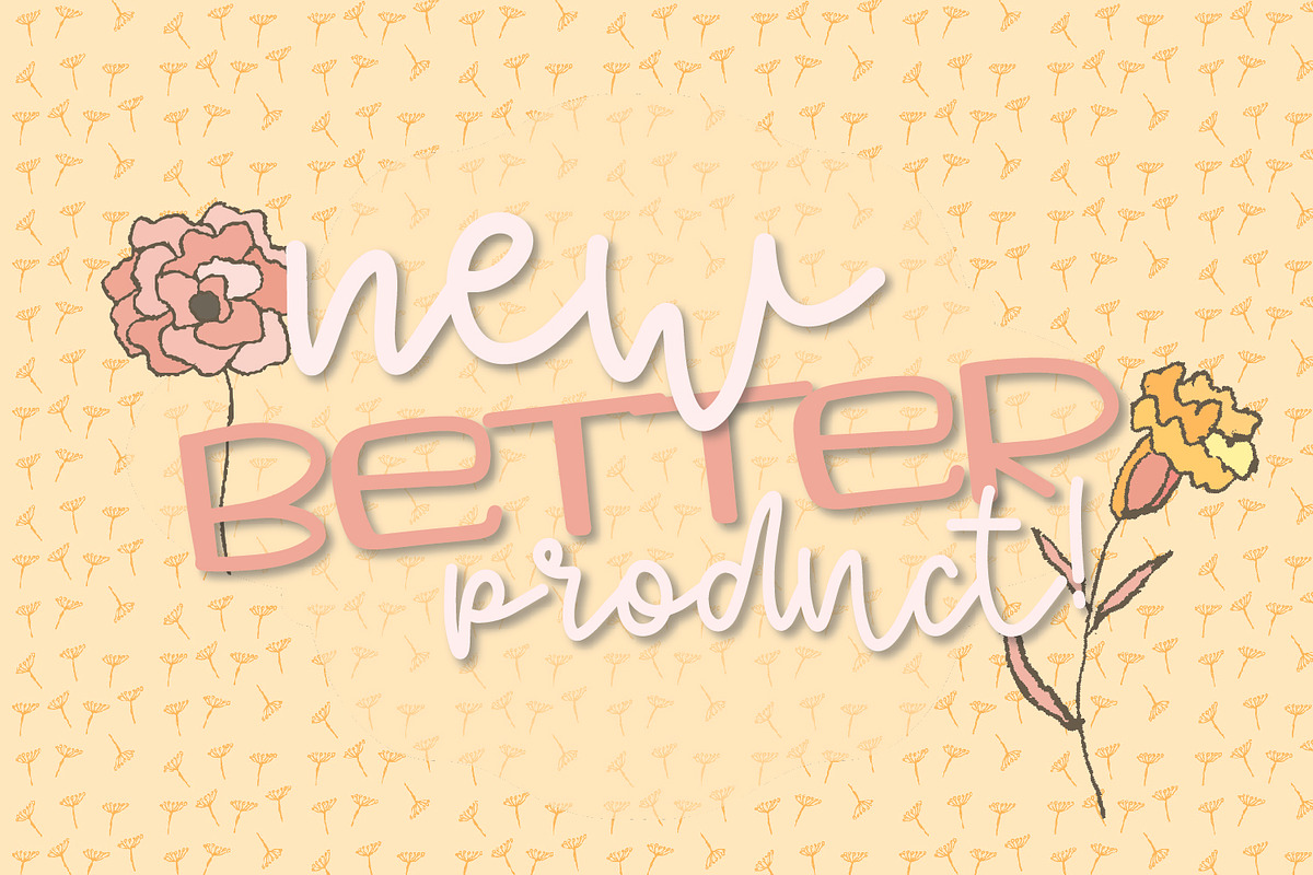 Foamy Dessert - A Font Pair preview 6