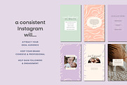 Sleep Consultant Instagram Templates, a Social Media Template by Templatez.Co (Thumbnail 5 of 6)