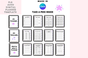 Canva ADHD Digital Planner, a Stationery Template by DigitalbossCreations (Thumbnail 4 of 7)