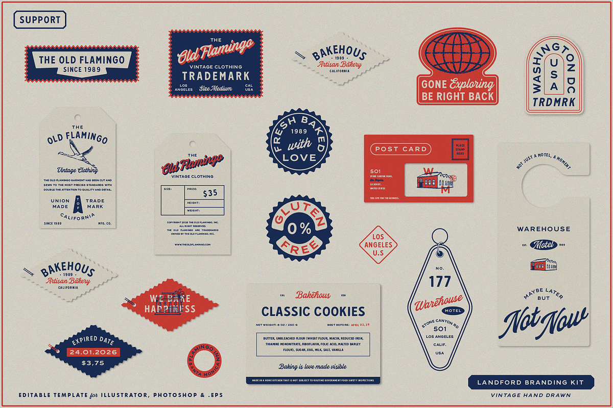 Landford Branding Kit, a Branding & Logo Template by Refolve Design (Photo 22 of 25)
