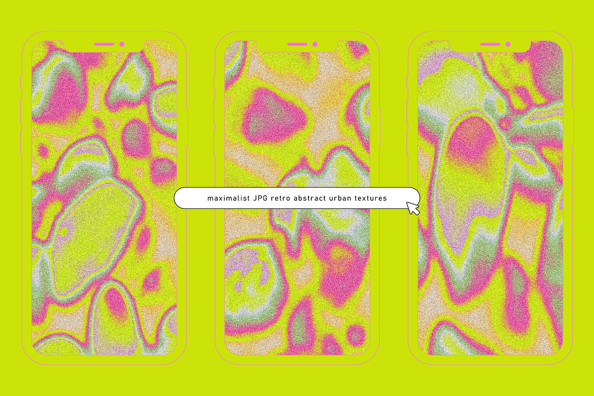 50 Psychedelic Textures Set, a Texture Graphic by angelainthefields (Photo 4 of 8)