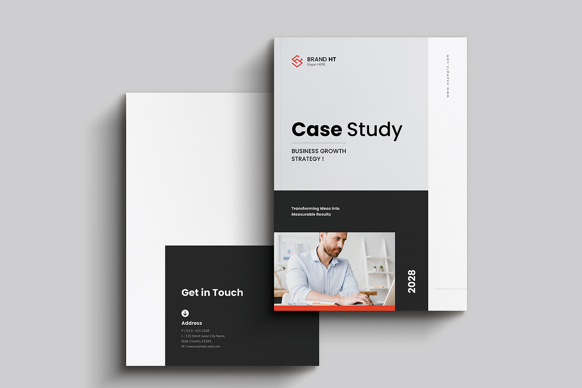 Case Study Brochure Template, a Brochure Template by NorthPeak (Photo 2 of 10)