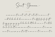 Saint Germain – Handwritten Font, a Script Font by Fikryal Studio (Thumbnail 14 of 15)