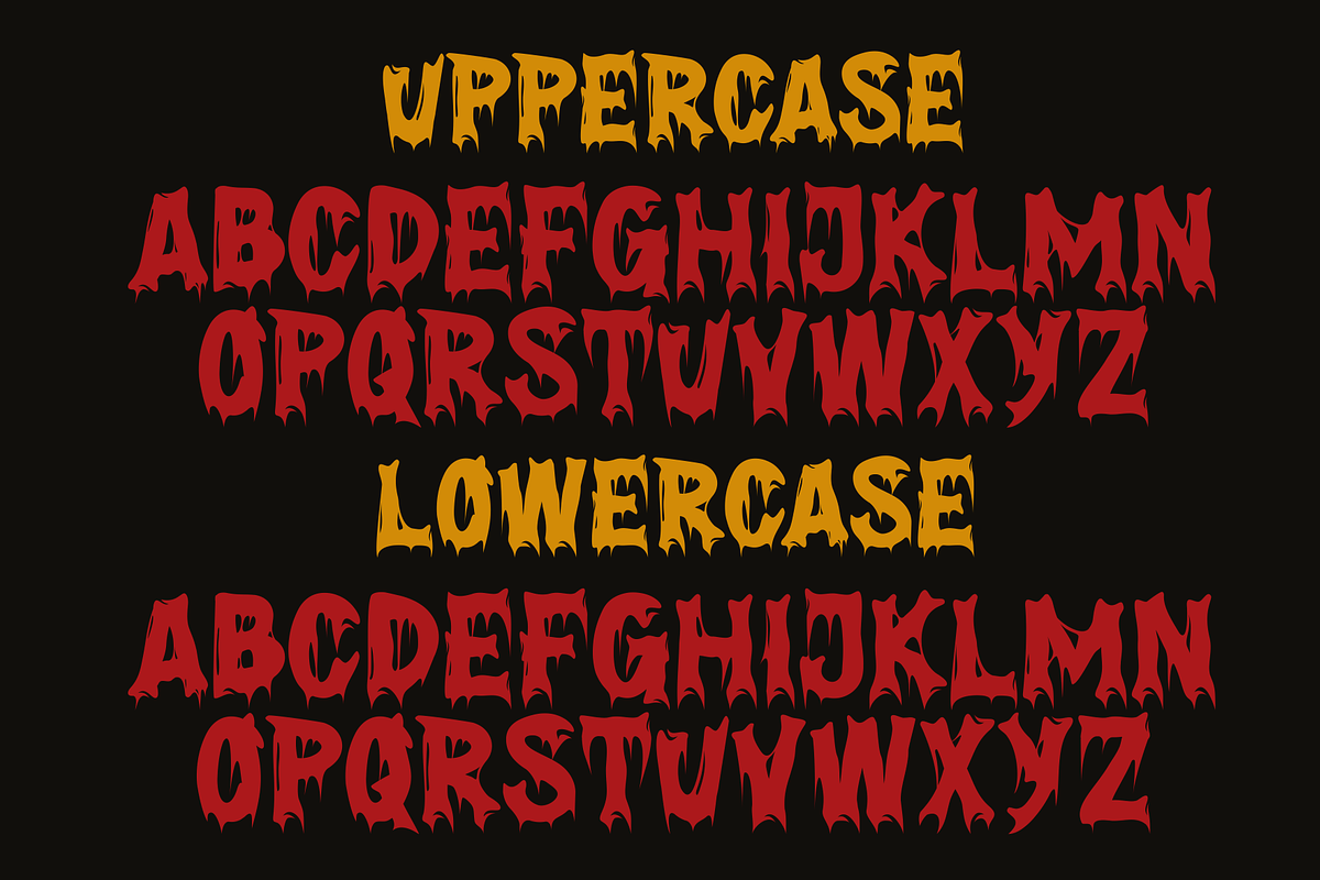 Shadows Fright Font, a Blackletter Font by Marvadesign (Photo 3 of 8)