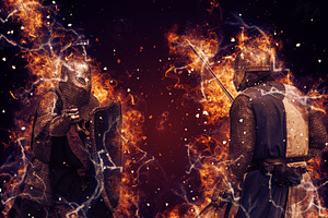 SALE! Fire Ignition Photoshop Action