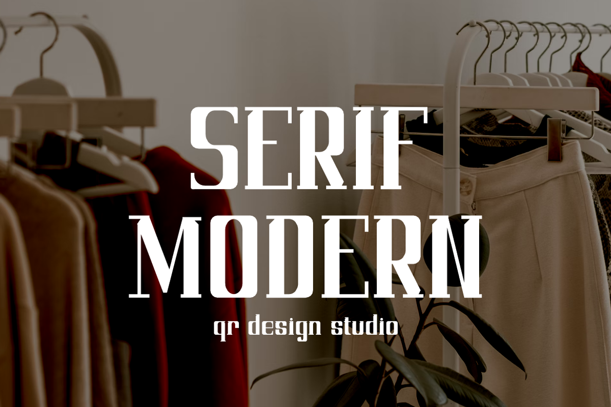 Mogcha Weproba - Serif & Modern Font, a Serif Font by QR Design Studio (Photo 2 of 6)
