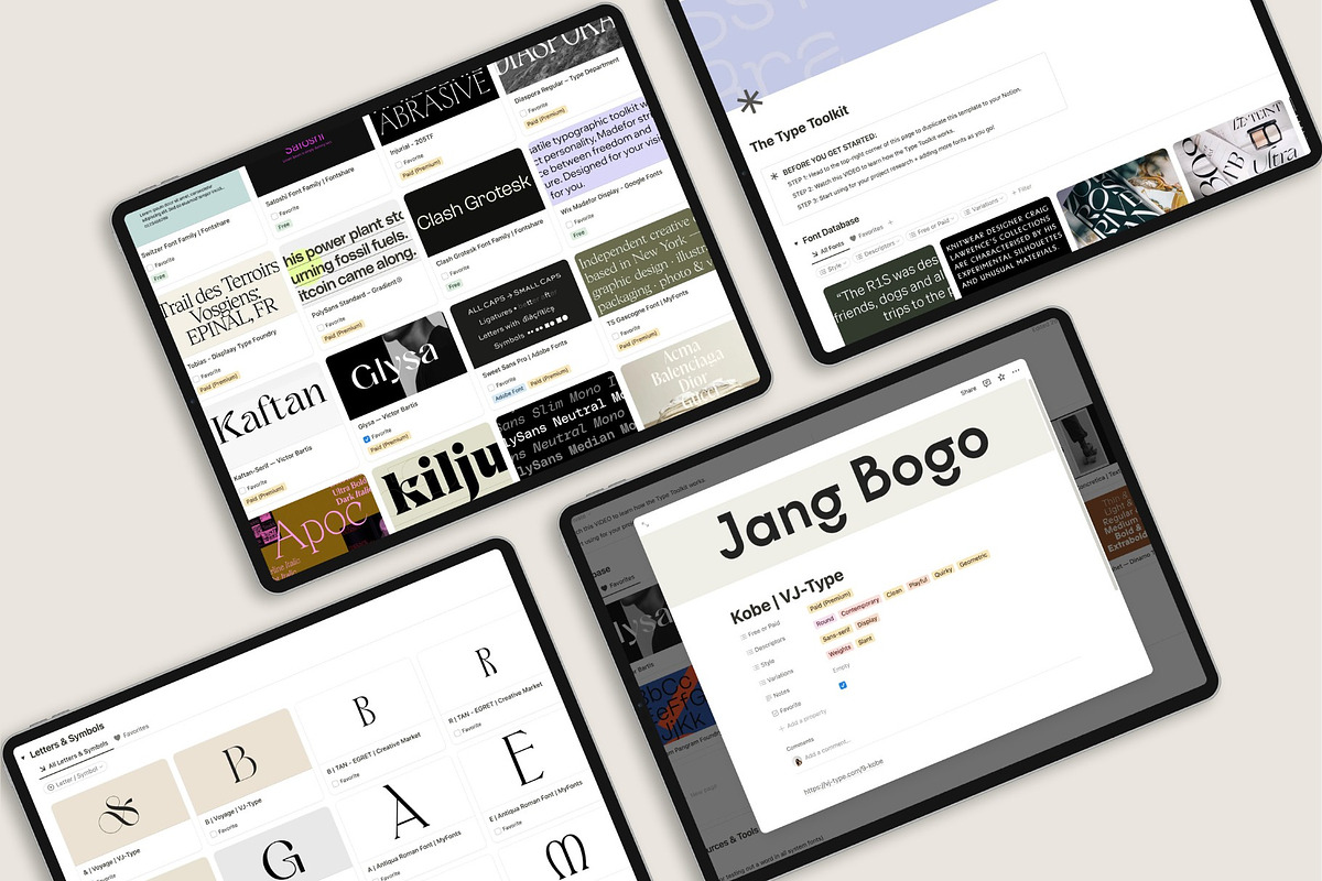 The Type Toolkit | Font Library, a Branding & Logo Template by Willow & White Studio (Photo 2 of 6)