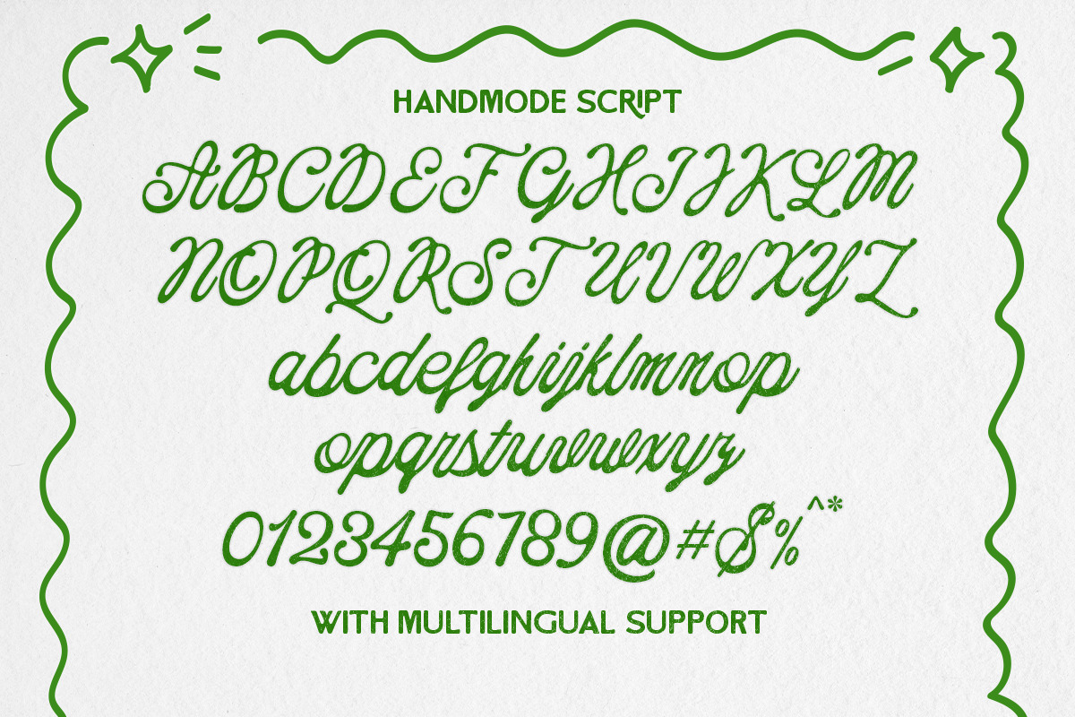 Handmode Editorial Duo, a Script Font by Letter Fresh (Photo 9 of 11)