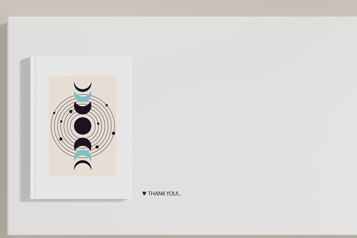 Minimalist Boho Mystic Poster Set, a Pattern Graphic by Imaginary Party (Photo 5 of 5)