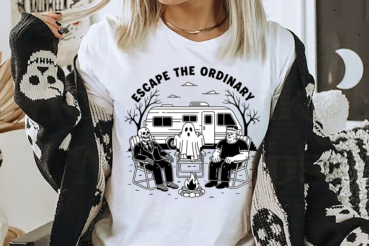 Escape the Ordinary SVG Design PNG, a Seasonal Illustration by Rose Art (Photo 3 of 5)