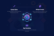 3D SEO & Marketing Icon, a 3D by Flat Icons (Thumbnail 2 of 8)