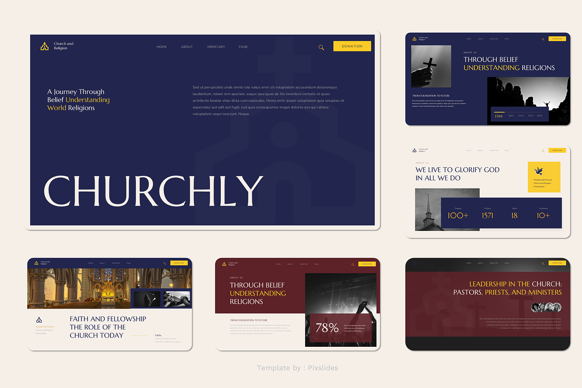 Church and Religion PowerPoint preview 6
