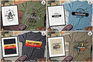 Vintage TShirt Designs Bundle Part 3