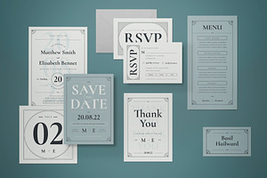 Wedding Invitation, an Invitation Template by graphicook