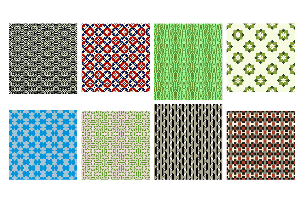 Pack of abstrack seamless pattern, a Pattern Graphic by Brainware Graphic (Photo 5 of 6)