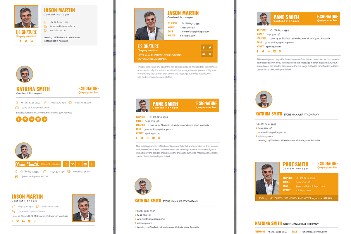 R35 HTML Responsive E-Signature, an Email Template by QuickArtisan (Photo 25 of 27)