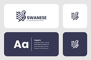 Monochrome Bold Elegant Swan Logo, a Branding & Logo Template by Artnivora.Std (Thumbnail 2 of 3)